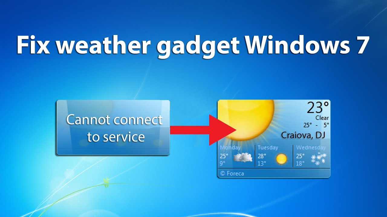 Msn Weather Gadget Windows 7 Free Download